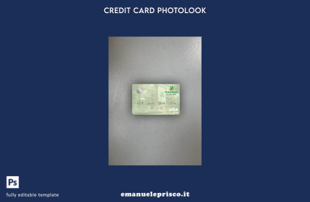 modello frontale photolook per carta di debito visto Trinidad e Tobago First Cit